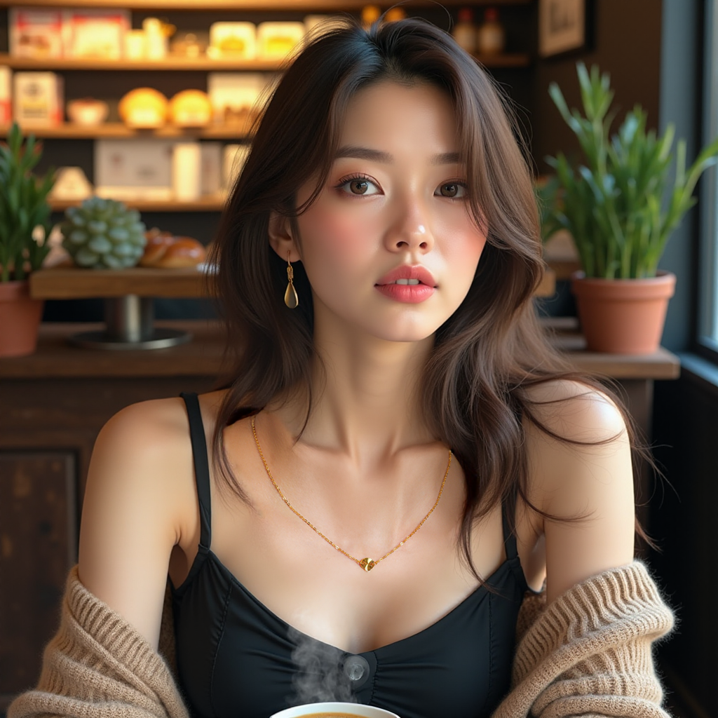 순금 샤인 오벌 목걸이 3.75g