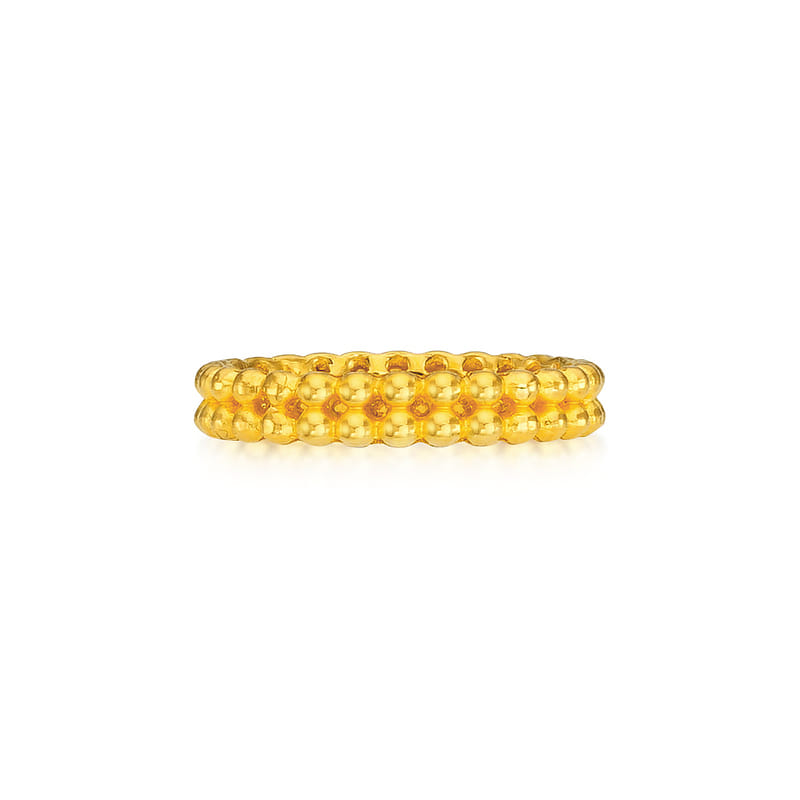 순금 더블 볼 반지 3.75g